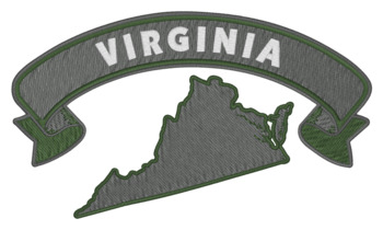Sm. Virginia Machine Embroidery Design