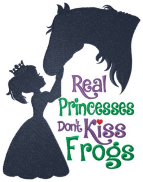 Picture of Real Princesses Machine Embroidery Design
