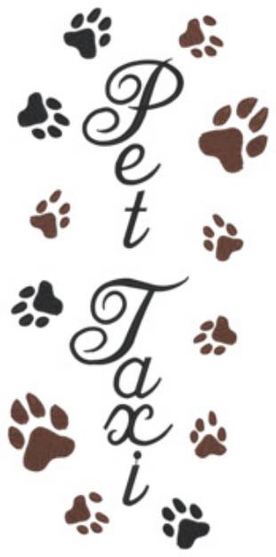 Picture of Pet Taxi Machine Embroidery Design
