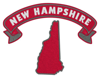 Sm. New Hampshire Machine Embroidery Design