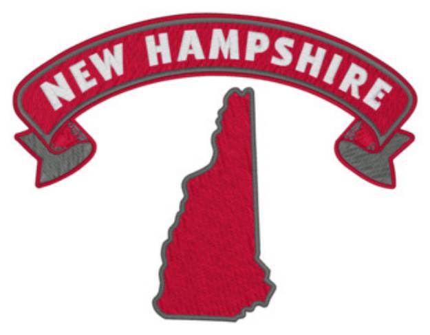 Picture of Sm. New Hampshire Machine Embroidery Design