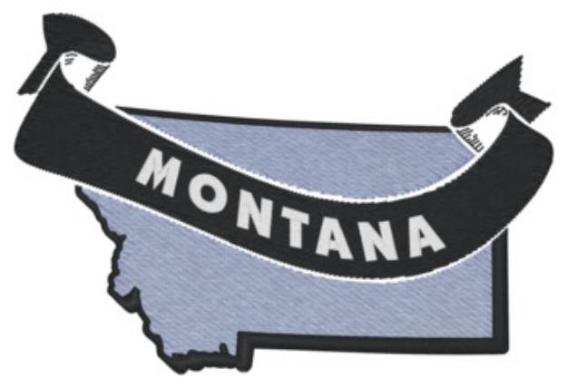Picture of Montana Ribbon Machine Embroidery Design