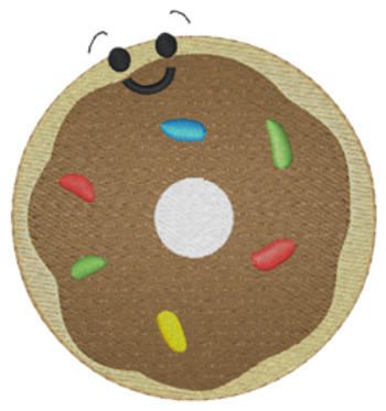 Donut Machine Embroidery Design