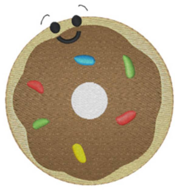 Picture of Donut Machine Embroidery Design