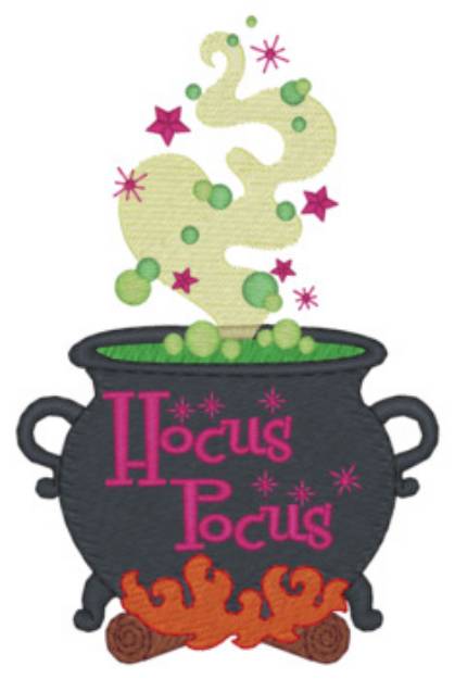 Picture of Hocus Pocus Machine Embroidery Design