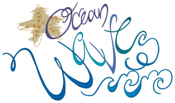Ocean Waves Machine Embroidery Design