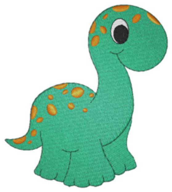 Picture of Baby Dinosaur Machine Embroidery Design