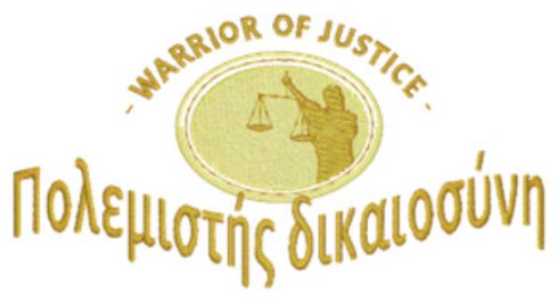 Picture of War And Justice Machine Embroidery Design