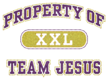Property Of Jesus Machine Embroidery Design