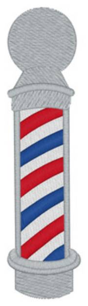 Picture of Barbershop Pole Lc Machine Embroidery Design