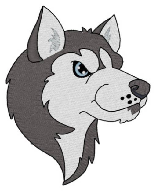 Picture of Huskies Lc Machine Embroidery Design