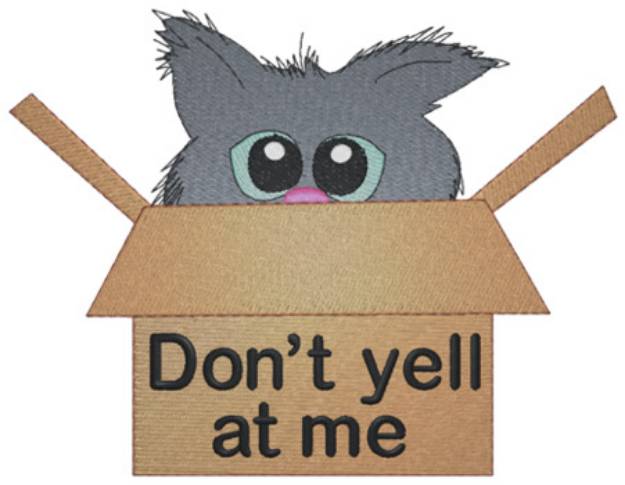 Picture of Don't Yell At Me Machine Embroidery Design
