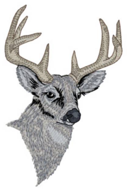 Picture of Whitetail Deer Lc Machine Embroidery Design