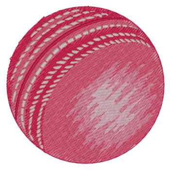 Sm. Cricket Ball Machine Embroidery Design