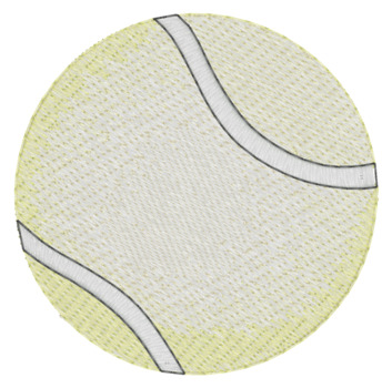 Sm. Tennis Ball Machine Embroidery Design