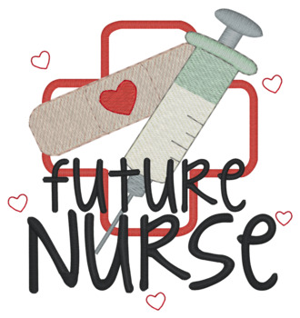 Future Nurse Lc Machine Embroidery Design