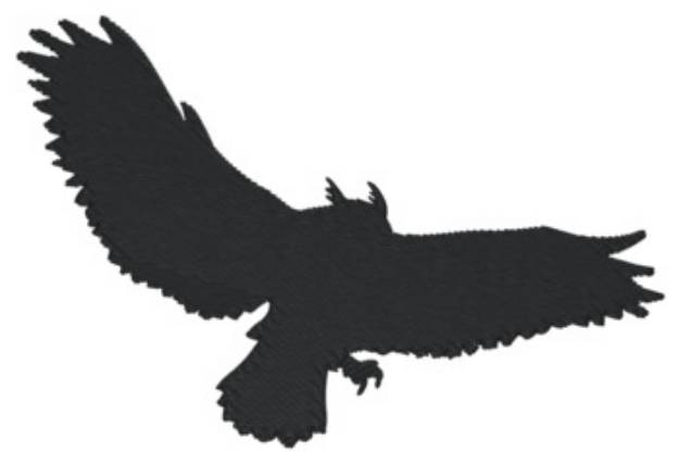 Picture of Great Horned Owl Machine Embroidery Design