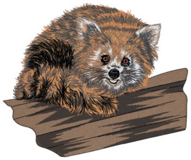 Picture of Red Panda Machine Embroidery Design
