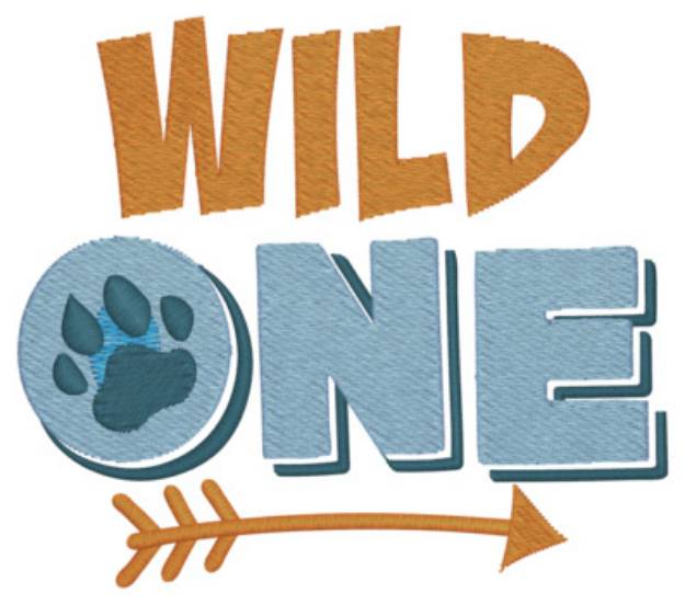 Picture of Wild One Machine Embroidery Design