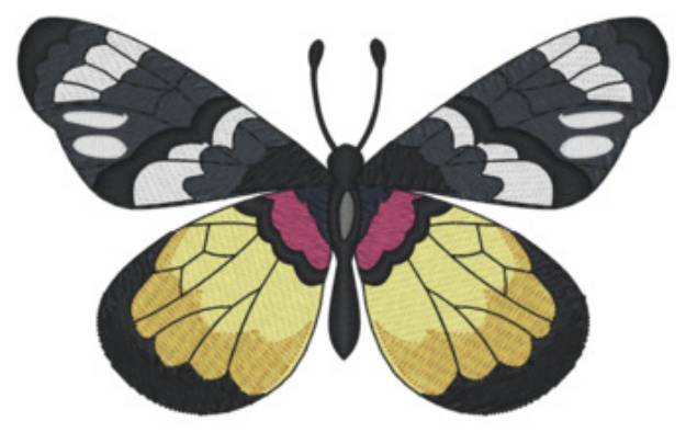 Picture of Butterfly 3 Machine Embroidery Design