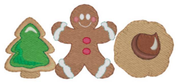 Picture of Cookie Border Machine Embroidery Design