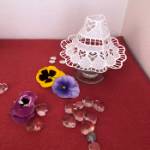 Picture of Cotton Heart Lace And Cutwork Set 6 Embroidery Project Pack