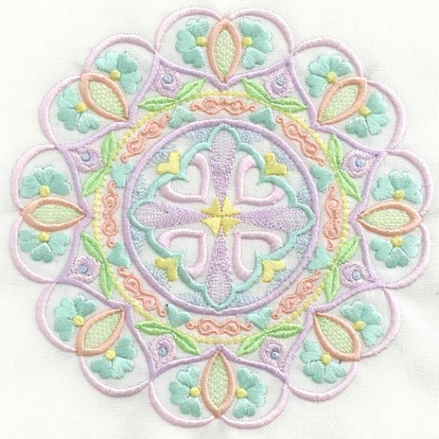 Picture of Mandala Magic Quilt Blocks 1 Embroidery Project Pack