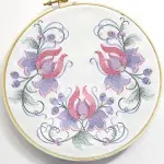 Picture of Nordic rosemaling Embroidery Project Pack