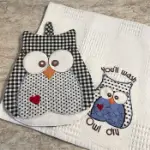 Picture of Owl Kitchen Complete Set D Embroidery Project Pack