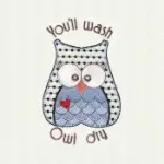 Picture of Owl Kitchen Set C Embroidery Project Pack