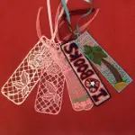 Picture of Unique FSL Bookmarks Embroidery Project Pack