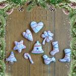 Picture of Christmas Ornaments Embroidery Project Pack