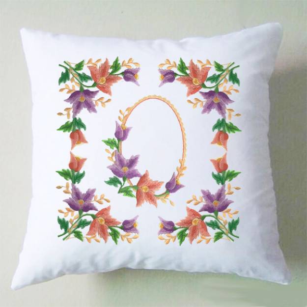 Picture of Majestic Lillies Embroidery Project Pack