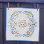 Picture of Bullion Rose & Ribbons Embroidery Project Pack