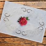 Picture of Celebration Vintage Rose Cutwork Embroidery Project Pack