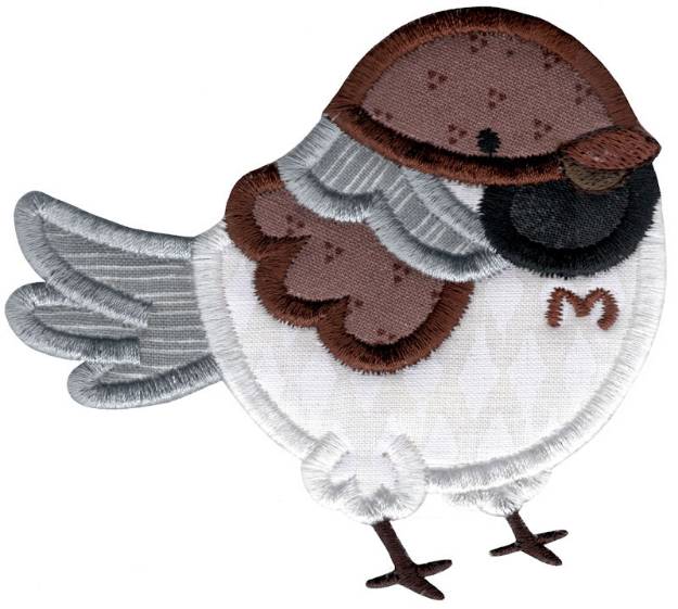 Picture of TweetThingTooApplique12 Machine Embroidery Design