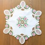 Picture of Rosso Cutwork Lace Embroidery Project Pack